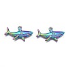 Ion Plating(IP) 304 Stainless Steel Pendants STAS-S119-102-2