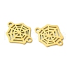 201 Stainless Steel Connector Charms STAS-U003-02G-2