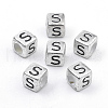 Plated Acrylic Beads X1-PB43C9308-S-1