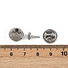 304 Stainless Steel Lapel Pin Backs STAS-P262-03P-01-3