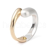 Alloy Teardrop Hinged Cuff Bangles for Women BJEW-A144-02-2