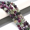 Natural Striped Agate/Banded Agate Beads Strands G-Z060-A01-A21-5