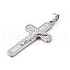 304 Stainless Steel Big Pendants STAS-R171-04P-2