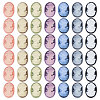 CHGCRAFT 42Pcs 7 Colors Rertro Lady Cameo Resin Cabochons RESI-CA0001-74-1