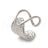 304 Stainless Steel Open Cuff Ring RJEW-C068-12P-1