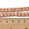 Electroplated Natural Lava Rock Beads Strands G-I360-X02-03-4