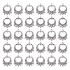 Tibetan Style Alloy Chandelier Components PALLOY-TA0001-23-LF-13