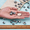 20Pcs 2 Colors Silicone Beads SIL-TA0001-07A-16
