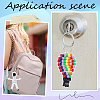 SUNNYCLUE DIY Keychain Making Kit DIY-SC0023-63-5