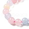 Dyed Natural Malaysia Jade Beads Strands G-G021-02B-24-2