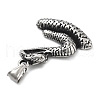 304 Stainless Steel Pendants STAS-V008-04AS-2