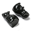 Natural Obsidian Carved Healing Mouse Figurines DJEW-D012-02C-2
