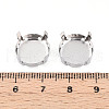 201 Stainless Steel Sew on Prong Settings STAS-T032-01-14mm-P-3
