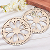 Wooden Basket Bottoms AJEW-WH0126-08B-5