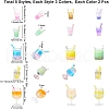 SUNNYCLUE Resin Pendants CRES-SC0001-39-2