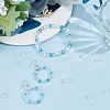SUNNYCLUE Electroplate Glass Beads Strands EGLA-SC0001-25E-4