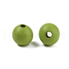 Wood European Beads WOOD-M014-01I-2