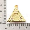 Real 18K Gold Plated Brass Pendants KK-L209-007G-10-3