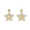 Alloy Crystal Rhinestone Pendants FIND-M018-23G-1