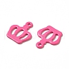 Spray Painted 201 Stainless Steel Charms STAS-I672-31-3