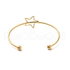 Star 201 Stainless Steel Cuff Bangles for Women Girls STAS-K247-01G-2