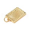 Rack Plating Brass Pendants KK-H431-38G-3