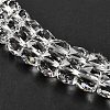 Transparent Glass Beads Strands EGLA-K071-01H-3
