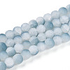 Crackle Glass Beads Strands GLAA-N009-8mm-06-1