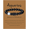 12 Constellation Round Opalite Beads Stretch Bracelets WGD22B0-21-1