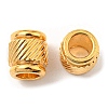 201 Stainless Steel European Beads STAS-M089-02G-2