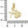 Rack Plating Brass Pendants KK-D343-09G-3