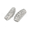 Hollow Out Brass Tube Beads KK-G532-03P-2