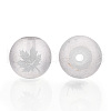 Autumn Theme Electroplate Transparent Glass Beads EGLA-S178-01-01G-2