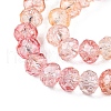 Transparent Glass Beads Strands GLAA-T023-6mm-A06-3