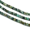 Natural African Turquoise(Jasper) Beads Strands X-G-A02-02-3