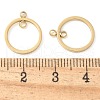 304 Stainless Steel Charms STAS-Q345-36G-3