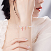 SOFPLATE 1000Pcs Transparent Acrylic Pendants MACR-SP0001-11-6