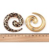 Spiral Alloy Stud Earrings EJEW-R021-01KCG-3