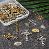 Tibetan Style Pendants and Tibetan Style Alloy Chandelier Components Links TIBEP-TA0002-28-27