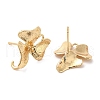 Brass Stud Earring Findigs KK-F855-27G-2
