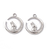 Non-Tarnish 304 Stainless Steel Pendants STAS-K242-01P-2