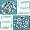 SUPERFINDINGS 80Pcs 8 Style 304/201 Stainless Steel Charms STAS-FH0001-41-2