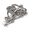 Tibetan Style Alloy Big Pendants PALLOY-D362-02AS-B-2