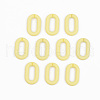 Opaque Spray Painted Acrylic Linking Rings OACR-T024-02-I08-1