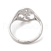 304 Stainless Steel Yoga Adjustable Ring for Women RJEW-M149-24P-2