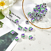 Alloy Enamel European Beads ENAM-PH0001-37-7