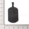 304 Stainless Steel Pendants STAS-Z095-03EBG-3