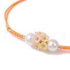 Adjustable Nylon Cord Braided Beads Bracelets BJEW-MZ00170-03-3
