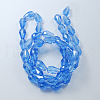 Electroplate Glass Beads Strands X-EGLA-R008-15x10mm-6-2