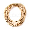 Electroplated Synthetic Non-magnetic Hematite Beads Strands G-G849-07A-LG-3
